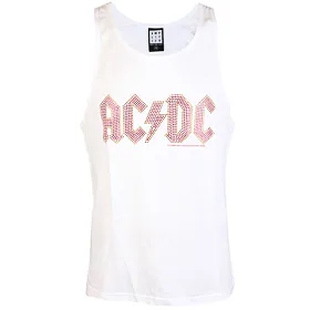 AMPLIFIED LOGO WHITE Bílá M