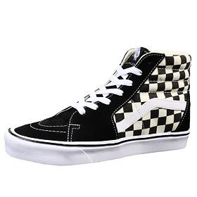 VANS UA SK8-HI LITE (Checkerboard) Černá 36