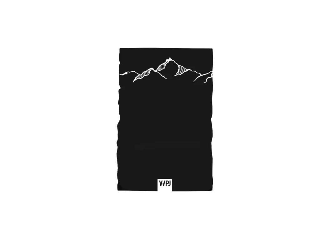 Nákrčník Mountains black&amp;white